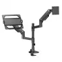 Laptop & monitor arm ACT AC8341 gas spring Melns 49 inch