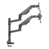 Laptop & monitor arm ACT AC8341 gas spring Melns 49 inch