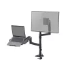 Laptop & monitor arm ACT AC8341 gas spring Melns 49 inch