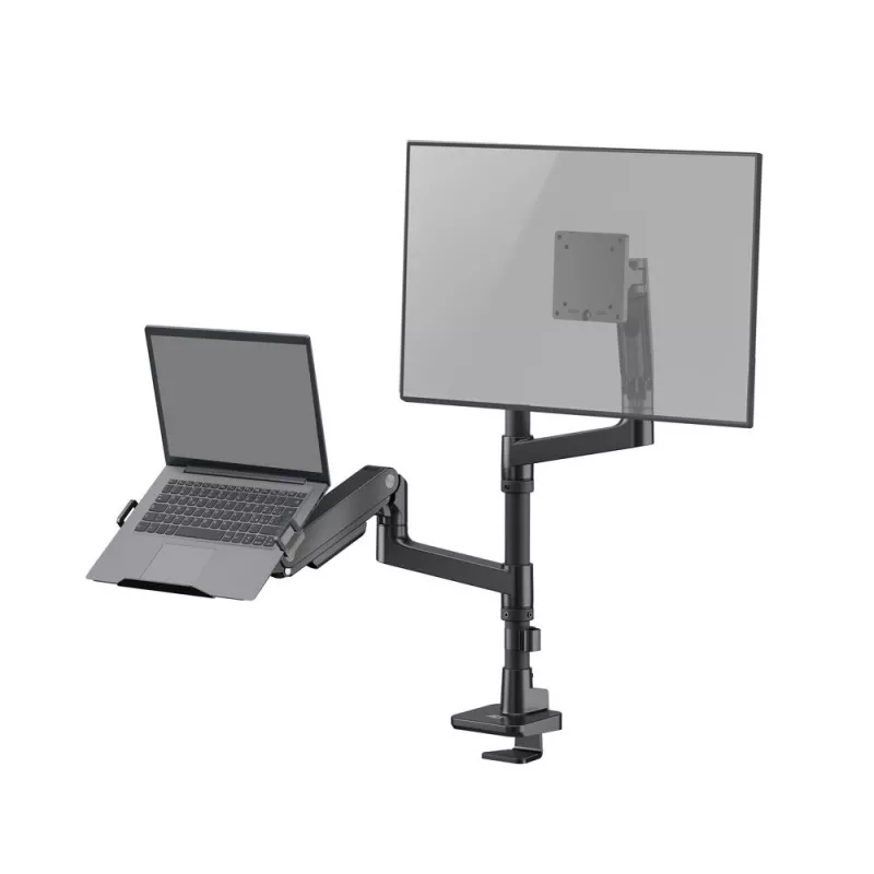 Laptop & monitor arm ACT AC8341 gas spring Melns 49 inch