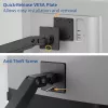 Laptop & monitor arm ACT AC8341 gas spring Melns 49 inch