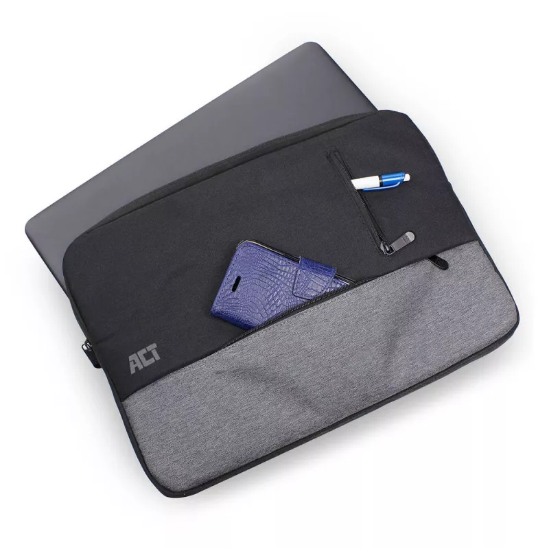 Uzmavas futrālis ACT Urban Laptop Sleeve 14.1 collas 3 nodalījumi 170 g