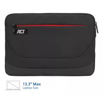 Uzmavas futrālis ACT Suburb Laptop Sleeve 13.3 collas no pārstrādātām plastmasas pudelēm