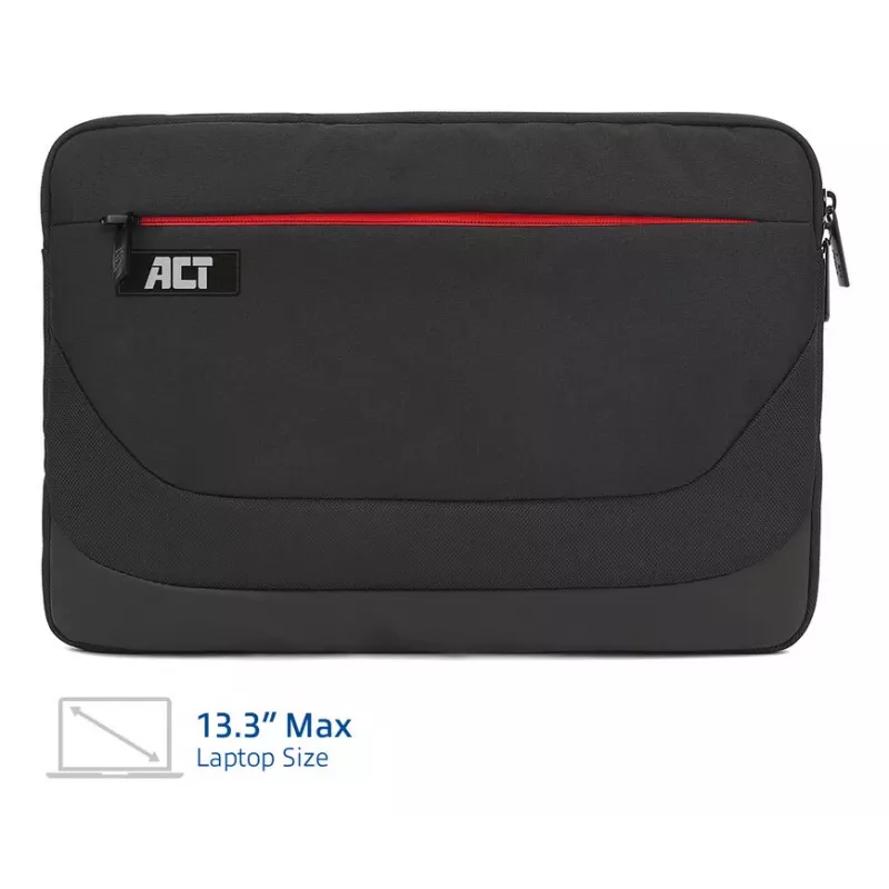 Uzmavas futrālis ACT Suburb Laptop Sleeve 13.3 collas no pārstrādātām plastmasas pudelēm