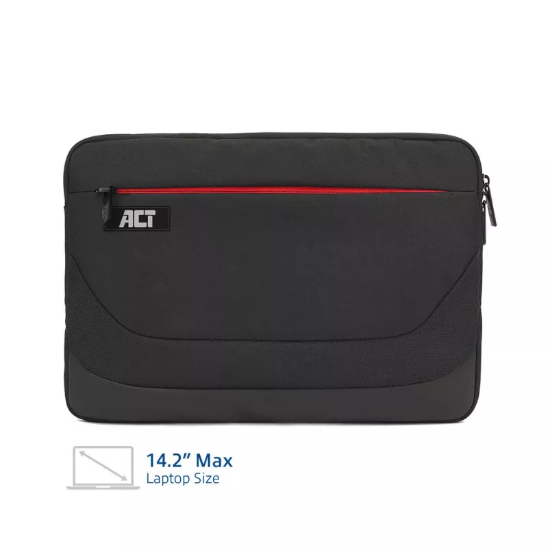 Somu futrālis ACT Suburb Laptop Sleeve 14.1 collas pārstrādātas plastmasas pudeles