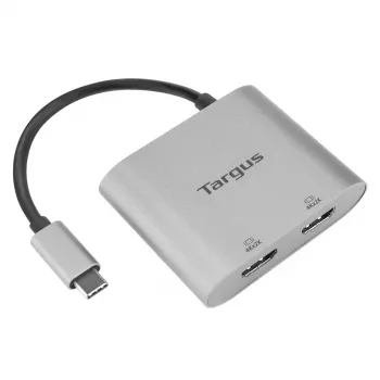 Targus ACA947EU USB grafiskais adapteris sudraba krāsā