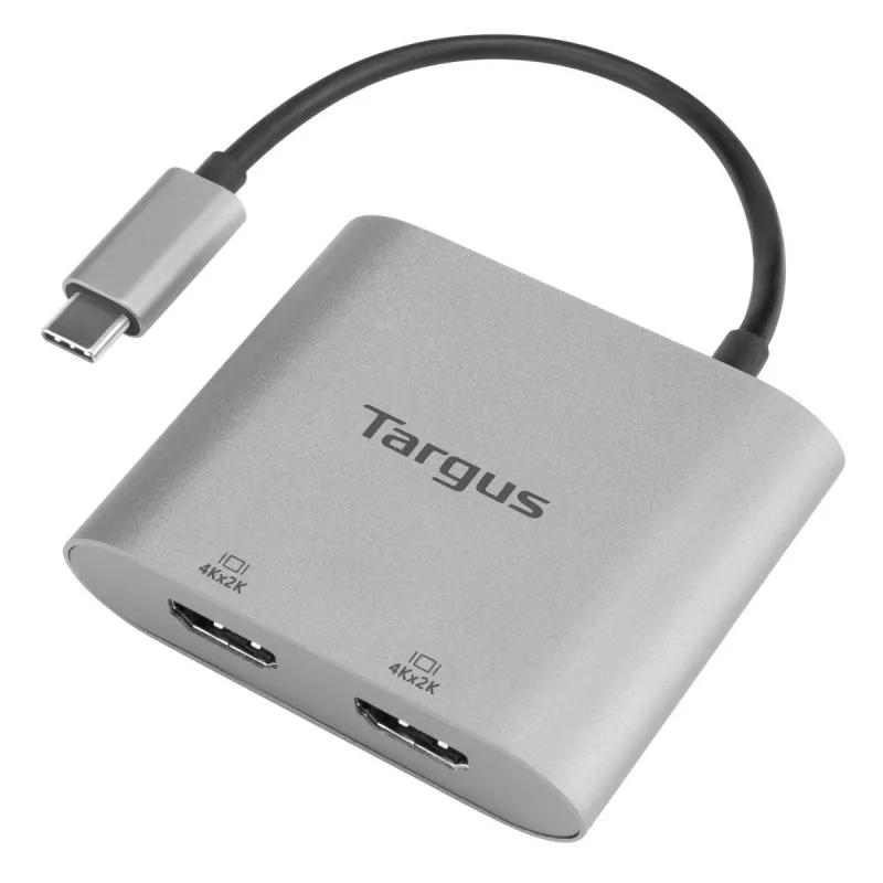 Targus ACA947EU USB grafiskais adapteris sudraba krāsā