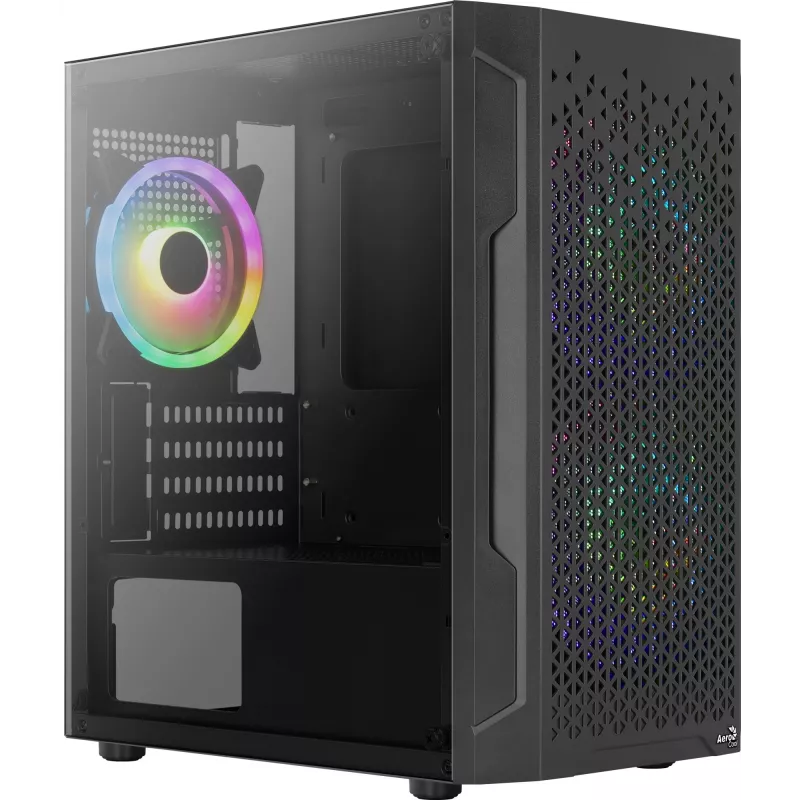 Aerocool Trinity Mini Mini Tower Melns