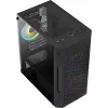 Aerocool Trinity Mini Mini Tower Melns
