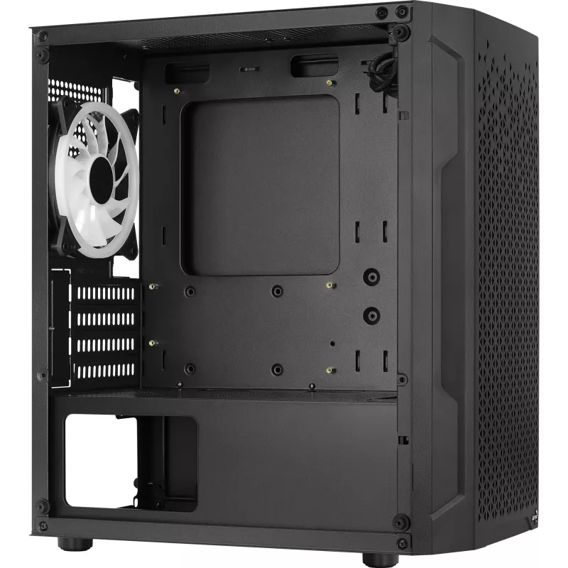 Aerocool Trinity Mini Mini Tower Melns