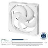 ARCTIC P14 PWM Spiedienam optimizēts 140 mm ventilators ar PWM