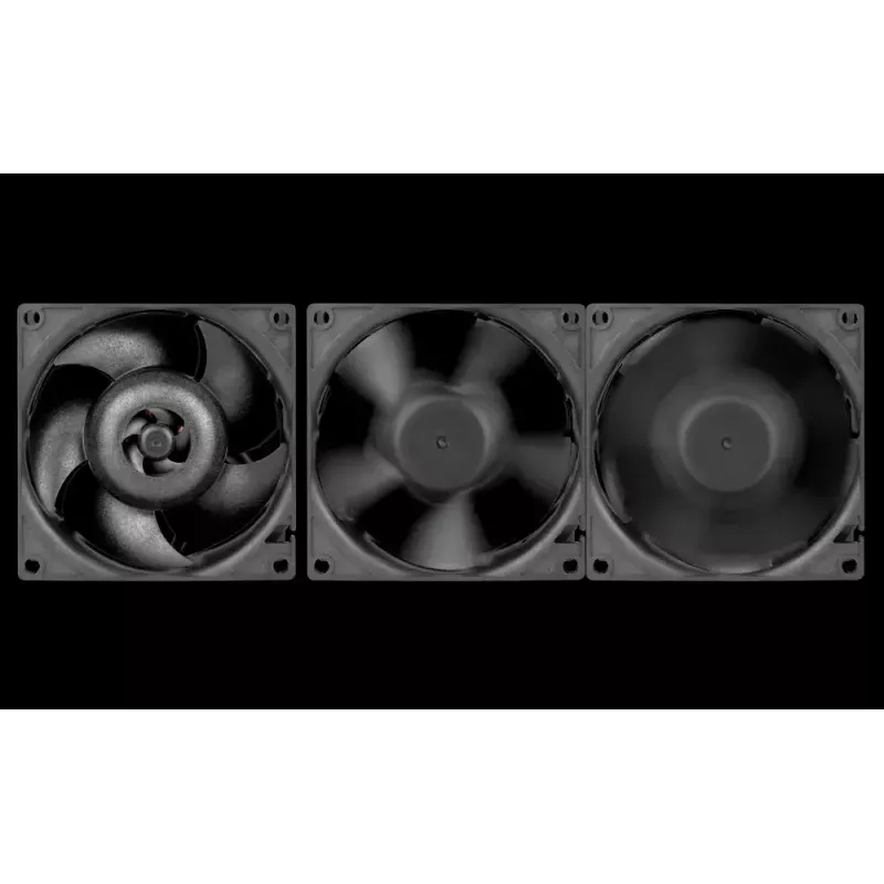 Ventilators ARCTIC S8038-7K 80 mm Gaisa plūsma 118,93 m³/h Divkāršs lodīšu gultnis