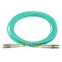 BlueOptics AJ837A-BO InfiniBand optiskās šķiedras kabelis 15 m LC Tirkīzzils