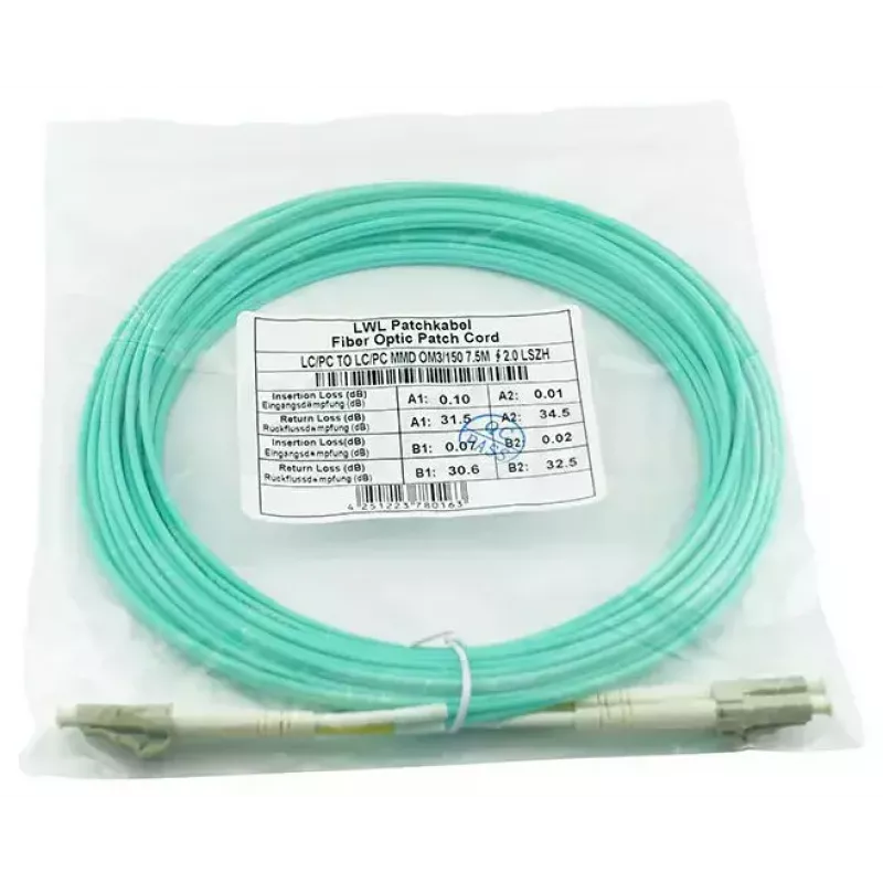 BlueOptics AJ838A-BO InfiniBand optiskās šķiedras kabelis 30 m 2x LC OM3