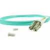 Optiskās šķiedras kabelis BlueOptics AJ839A 50 m LC OM3 Aqua