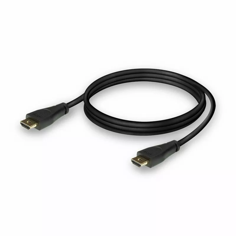 ACT 0,90 metri HDMI 4K Premium Certified Locking Cable v2.0 HDMI-A vīrietis - HDMI-A vīrietis