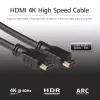 ACT 0.5 metru ātrgaitas kabelis v2.0 HDMI-A vīr. - HDMI-A vīr. (AWG30)