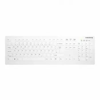 Contour Design AK-C8112F klaviatūra Medicīnas RF Bezvadu Vācu Balta