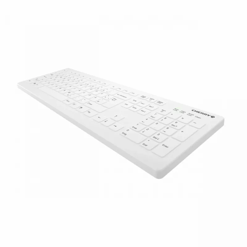 Contour Design AK-C8112F klaviatūra Medicīnas RF Bezvadu Vācu Balta