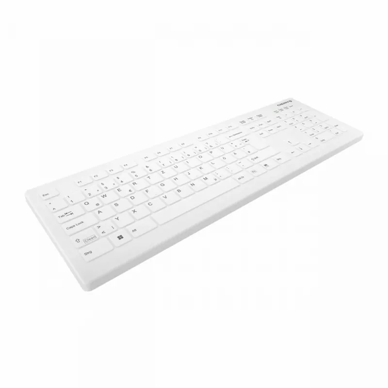 Contour Design AK-C8112F klaviatūra Medicīnas RF Bezvadu Vācu Balta