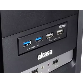 Barošanas savienotājs Akasa InterConnect S AK-ICR-12V3