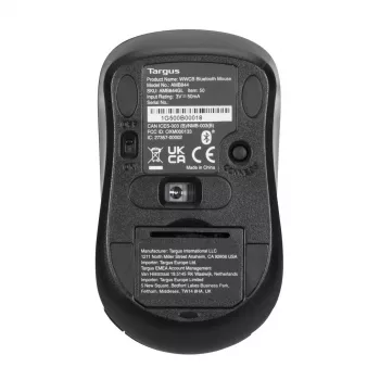 Targus AMB844GL pele Office piemērota abām rokām Bluetooth optiskā 1000 DPI