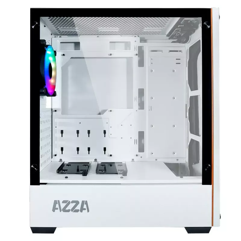 PC korpuss Azza APOLLO 430 Midi Tower balts
