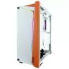 PC korpuss Azza APOLLO 430 Midi Tower balts