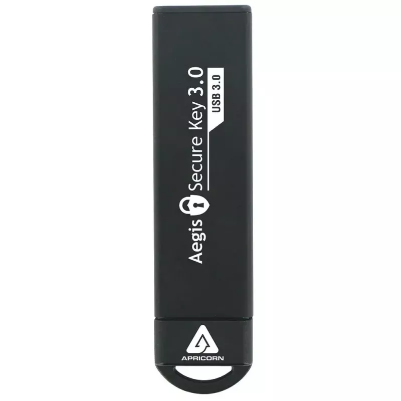 USB zibatmiņa Apricorn 120GB USB Type-A Aegis Secure Key 3.0