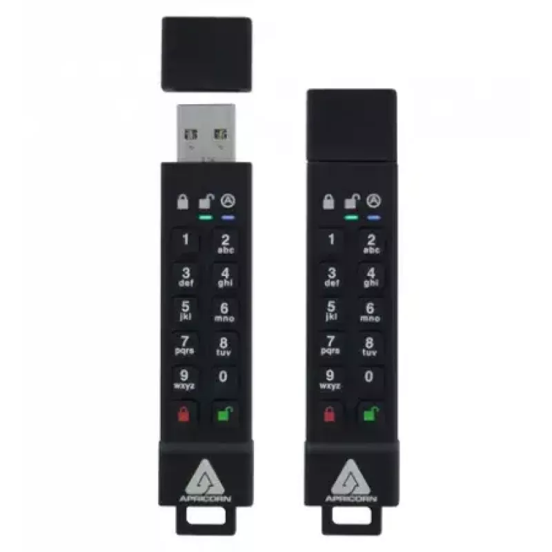 USB zibatmiņa Apricorn 64GB USB Type-A 3.2 Gen 1 Aegis Secure Key 3z