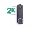Video durvju zvans Arlo Essential 2K Balts 1944p 180° skata lauks