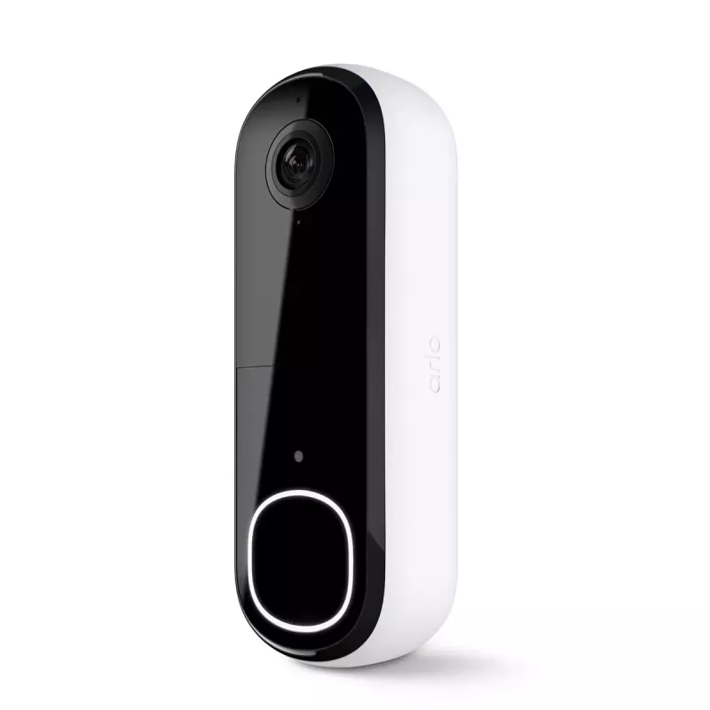 Video durvju zvans Arlo Essential 2K Balts 1944p 180° skata lauks