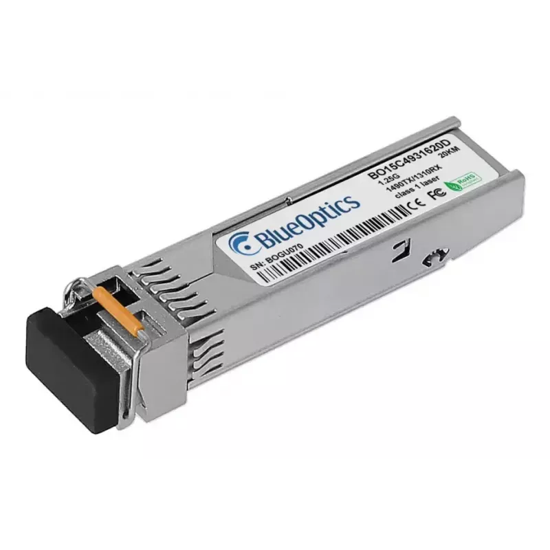 Optiskās šķiedras raiduztvērēja modulis BlueOptics B309-BO 1250 Mbit/s SFP