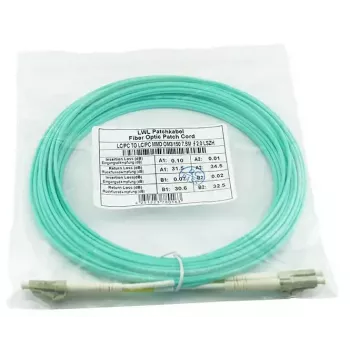 BlueOptics BK841A-BO InfiniBand optiskās šķiedras kabelis 15 m LC Aqua