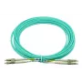 Optiskās šķiedras kabelis BlueOptics BK842A 30 m LC OM3 Aqua