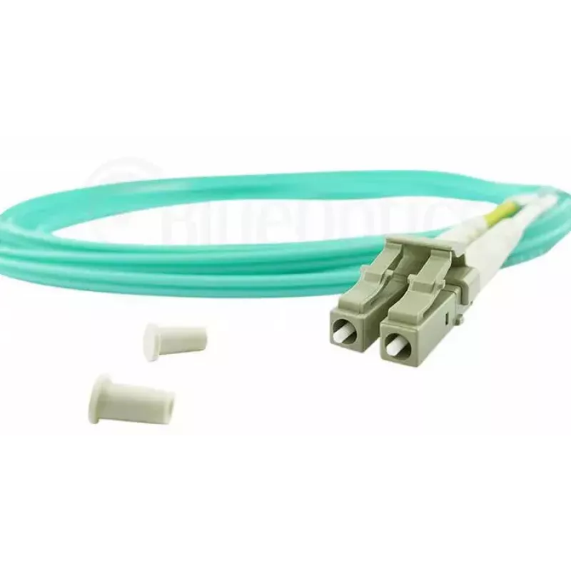 Optiskās šķiedras kabelis BlueOptics BK843A-BO 50m LC OM3 Aqua