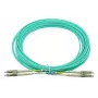 Optiskās šķiedras kabelis BlueOptics BK843A-BO 50m LC OM3 Aqua