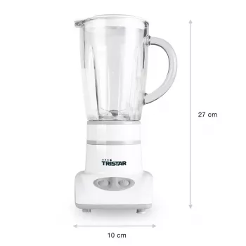 Iegremdējamais blenderis Tristar BL-4431 Balts