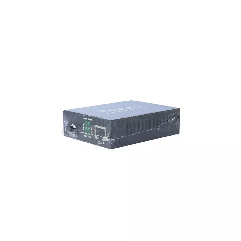 Tīkla multivides pārveidotājs BlueOptics BLMC001 1000 Mbit/s Melns