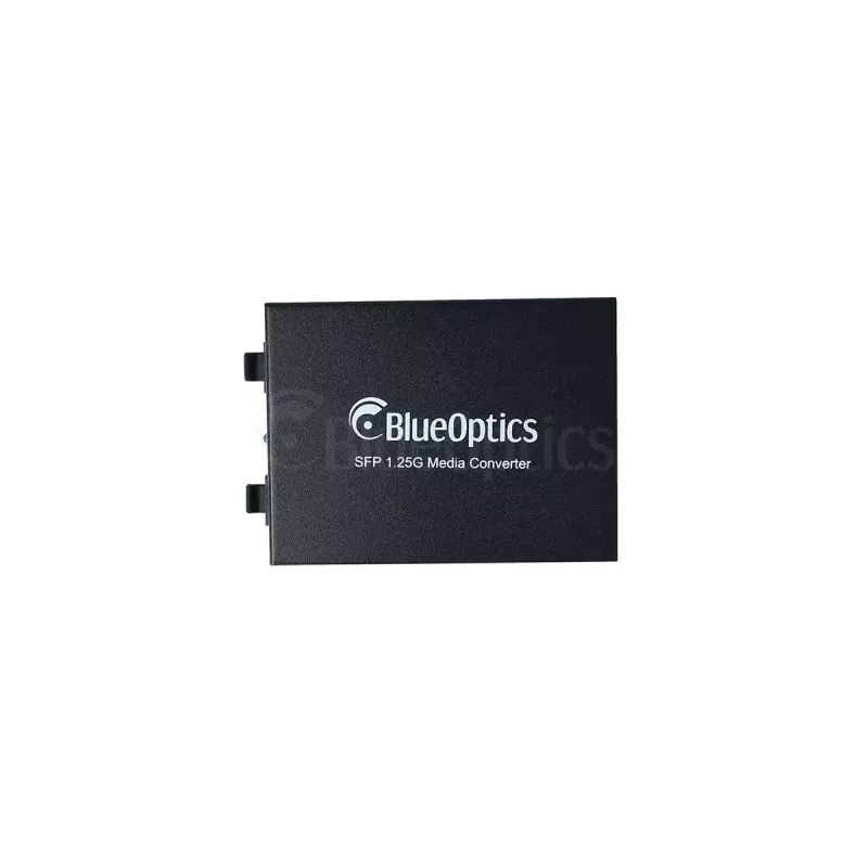 Tīkla multivides pārveidotājs BlueOptics BLMC004 1000 Mbit/s vienmoda melns