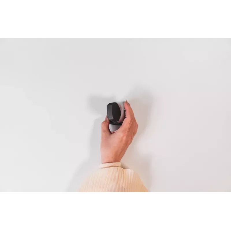 BakkerElkhuizen DXT 2 Precision Mouse bezvadu, abpusējs, vertikāls dizains, lāzera, RF bezvadu + Bluetooth, 2000 DPI, melns, pelēks