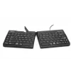 BakkerElkhuizen Goldtouch Travel Go2 Wired DE Qwertz, Mini, Vadu, USB, Šķērveida taustiņu slēdzis, QWERTZ, Melns