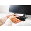BakkerElkhuizen Goldtouch Travel Go2 Wired DE Qwertz, Mini, Vadu, USB, Šķērveida taustiņu slēdzis, QWERTZ, Melns