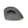 BakkerElkhuizen PRF Mouse Wireless tumši pelēks, labai rokai, vertikāls dizains, optiskais, RF bezvadu, 1600 DPI, melns, pelēks