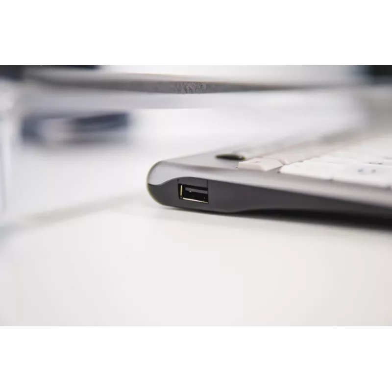 BakkerElkhuizen S-Board 840 DE Qwertz, Tenkeyless (80 - 87%), vadu, USB, šķērveida taustiņu slēdzis, QWERTZ, gaiši pelēks, balts