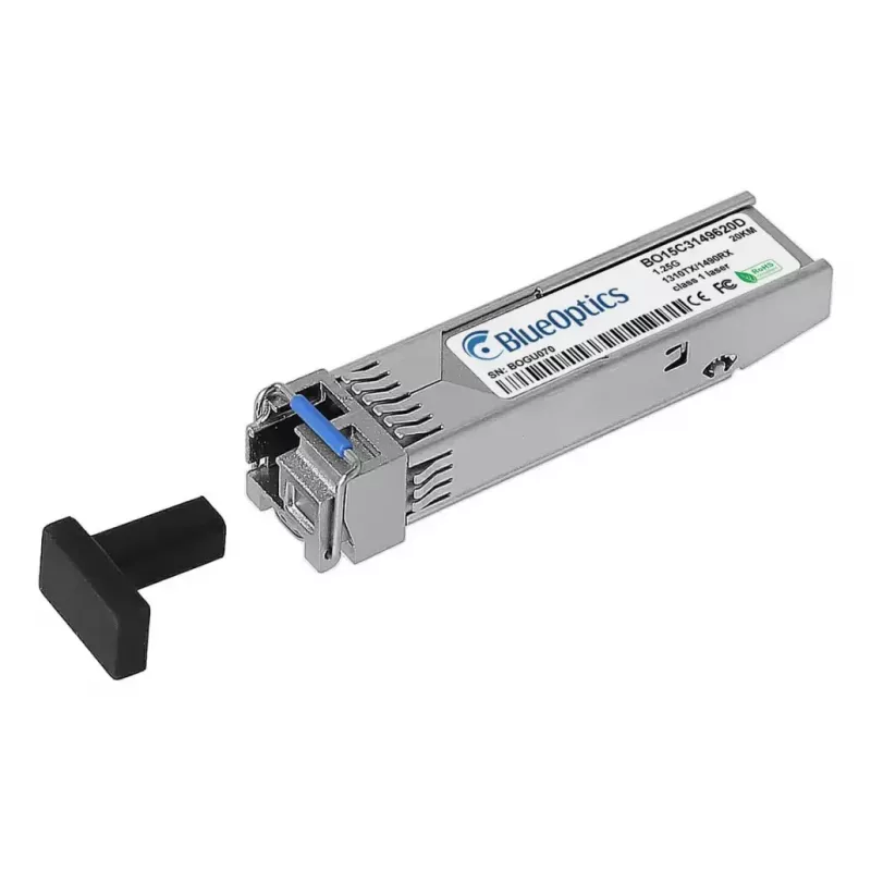 SFP raiduztvērēja modulis BlueOptics BO15C3149640DIN 1250 Mbit/s optiskā šķiedra