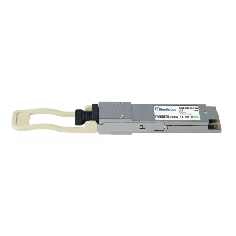 Optiskās šķiedras raiduztvērēja modulis BlueOptics BO25K859S2DIN 40000 Mbit/s QSFP