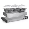 Bufetes sildītājs Tristar BP-6283 200W 4,2L Nerūsējošais tērauds
