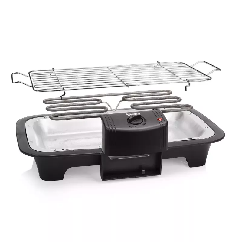Elektriskais bārbekjū Tristar BQ-2883 2000 W Kettle Melns