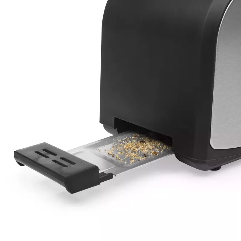 Tosteris Tristar BR-1046 4 šķēlēm Melns Nerūsējošais tērauds 1400W